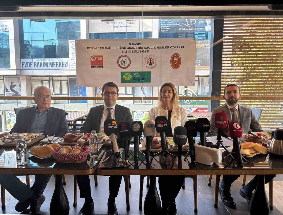 Kocaeli’deki sağlık odalarından “Tek Dünya Sağlık” günü mesajı