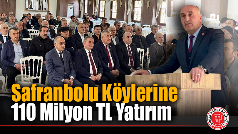 Safranbolu’da Köy Yatırımlarına Güçlü Adım