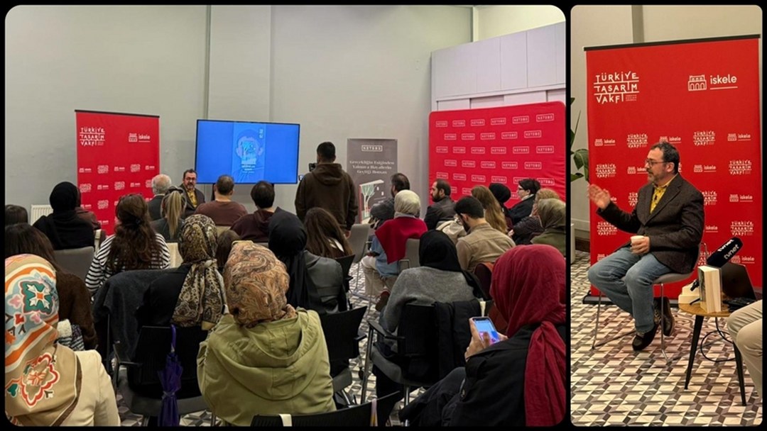 Yazar Güray Süngü, Türkiye Tasarım Vakfı’nda okurlarıyla bir araya geldi