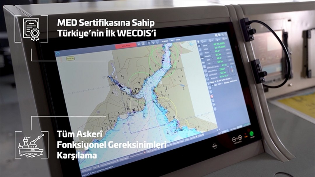 TCG Savarona, STM’nin milli seyir sistemiyle rotasını bulacak