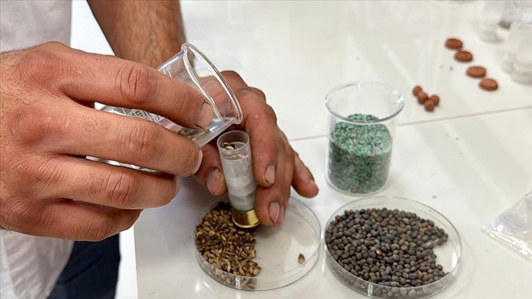 Sıkılan her tohum fişeği fidan olup doğayı yeşertecek