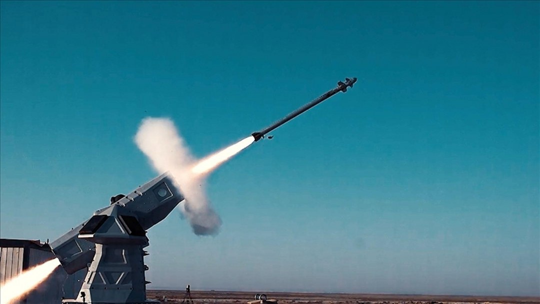 LEVENT Hava Savunma Sistemi ilk hedefini vurdu