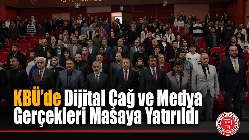 “Medyanın Dünü ve Bugünü” Söyleşisi Karabük Üniversitesinde Yoğun İlgi Gördü