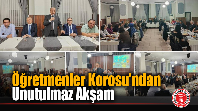 Öğretmenler Korosu’ndan Unutulmaz Akşam