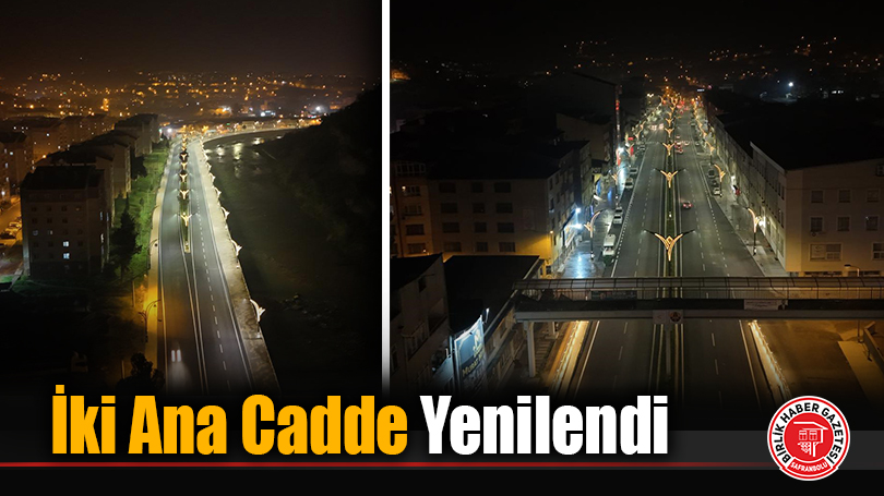 Zonguldak ve Yenice Caddeleri Yenilendi