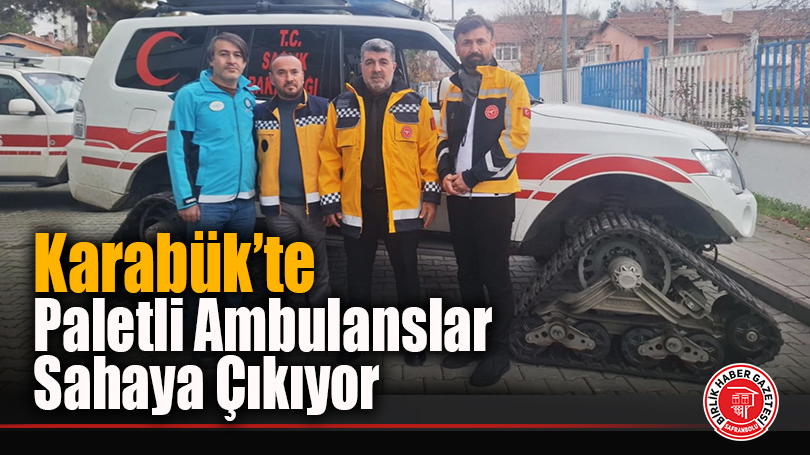 112 Ekipleri Kış Görevine Hazır