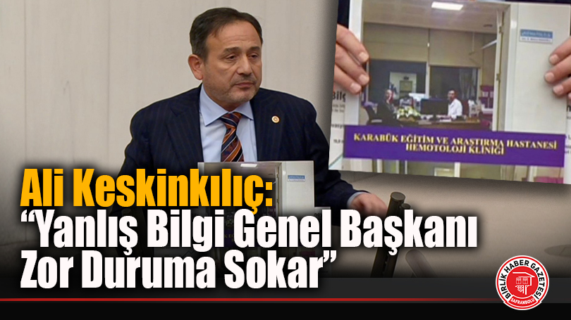 Karabük’te Hematoloji Tartışmasına Meclis’te Nokta Kondu