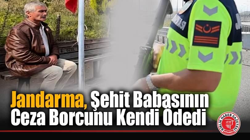 Jandarma, Şehit Babasının Ceza Borcunu Kendi Ödedi