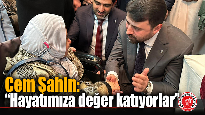 Cem Şahin’den 3 Aralık Dünya Engelliler Günü Mesajı