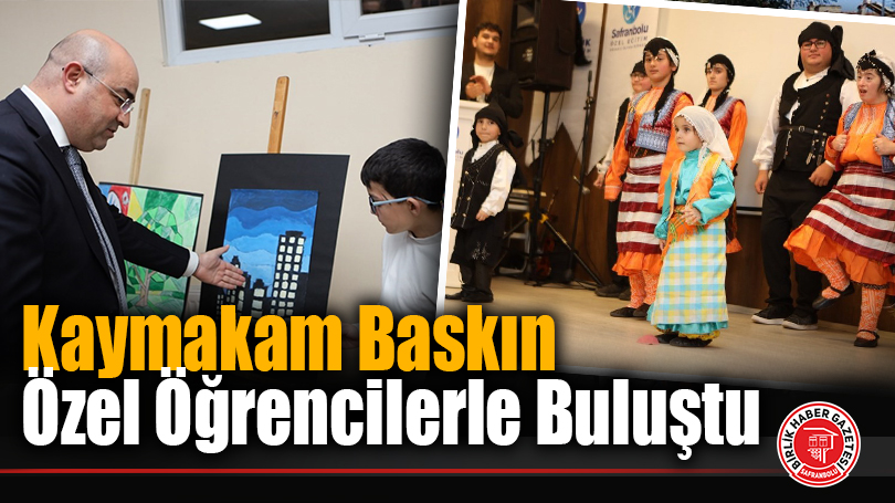 Kaymakam Baskın Özel Öğrencilerle Buluştu
