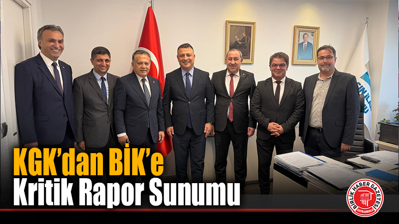 KGK’dan BİK’e Kritik Rapor Sunumu