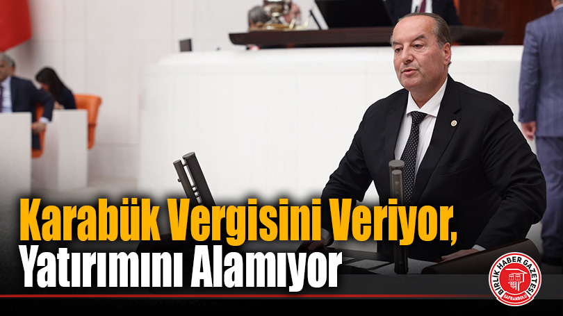 Karabük Vergisini Veriyor, Yatırımını Alamıyor