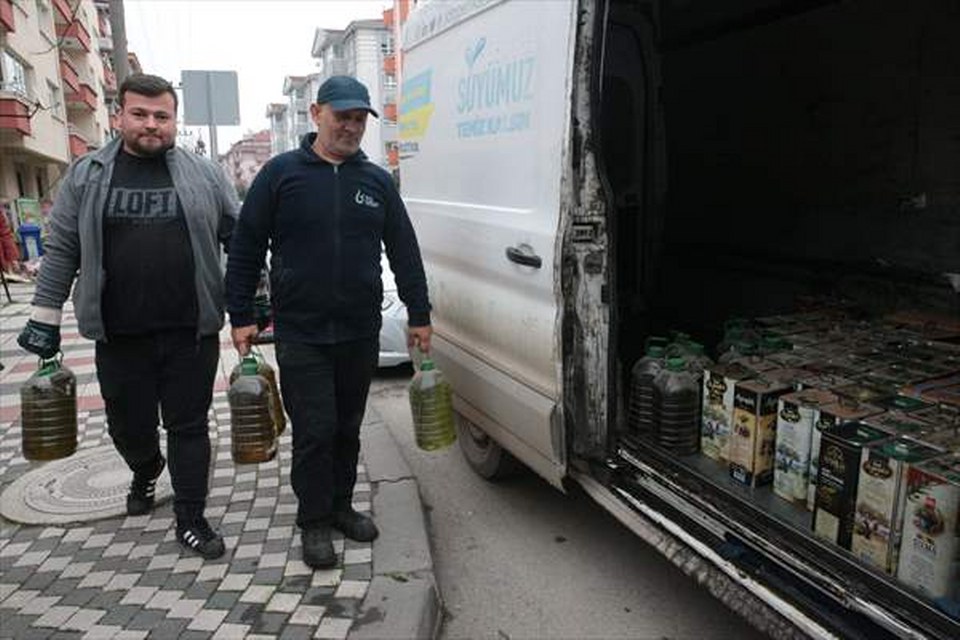 Bolu’da ele geçirilen 1500 litre sahte zeytinyağı biyodizel yapımında kullanılacak