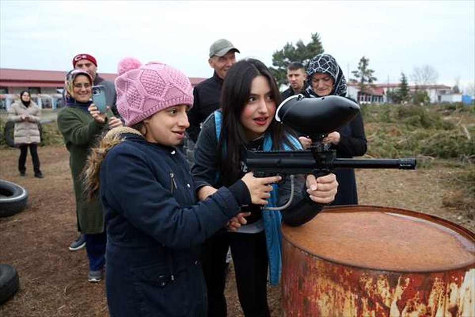 Kastamonu’da özel gereksinimli bireyler ve aileleri kampta bir araya geldi