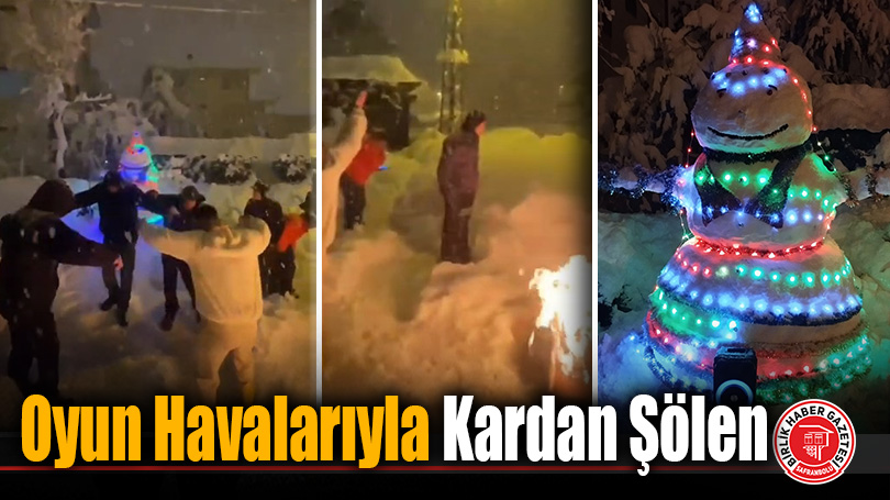 Oyun Havalarıyla Kardan Şölen
