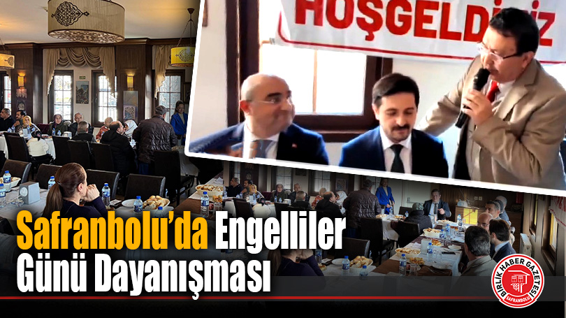 Safranbolu’da 3 Aralık Dünya Engelliler Günü Etkinliği Düzenlendi