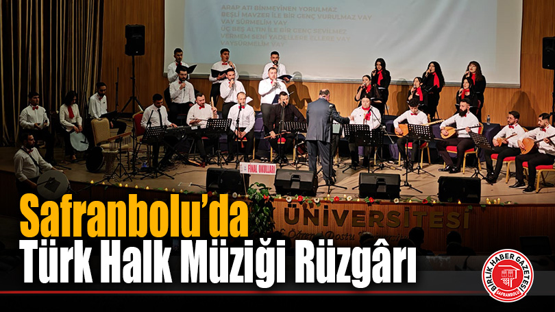 Safranbolu’da Türk Halk Müziği Gecesi Büyük Beğeni Topladı