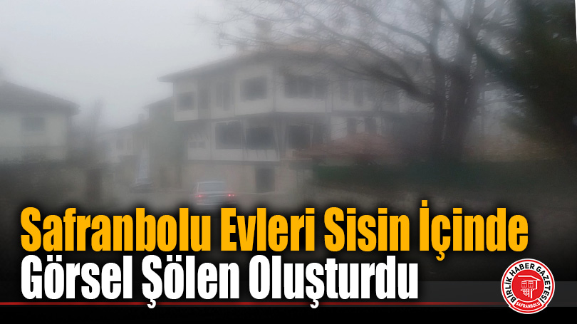 Sabah Saatlerinde Sis Manzaraya Dönüştü
