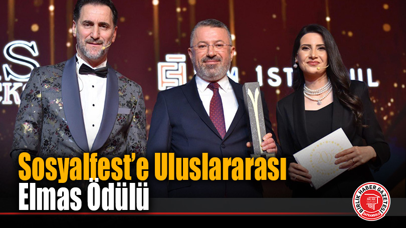Sosyalfest’e Uluslararası Elmas Ödülü