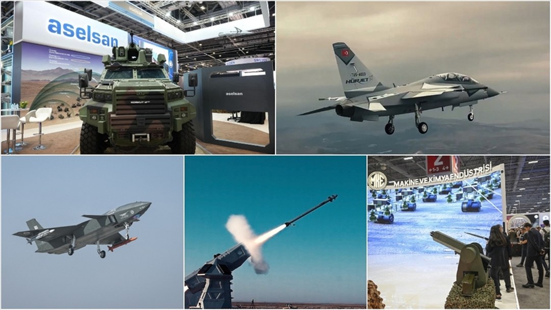 SIPRI’nın ilk 100 savunma sanayisi şirketi listesinde 5 Türk firması yer aldı