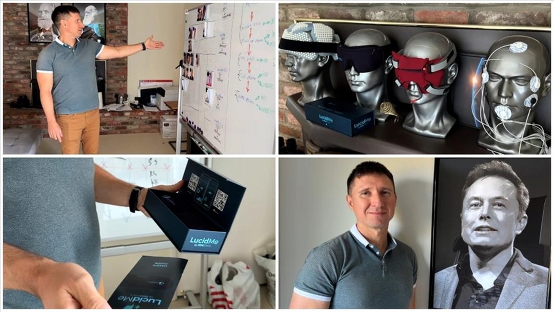 Rüyalar arası iletişim alanında çalışan REMspace Üst Yöneticisi Raduga, evinin kapılarını AA’ya açtı