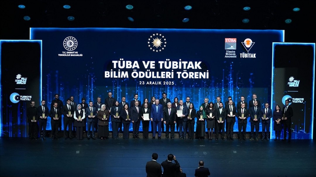 TÜBA ve TÜBİTAK Bilim Ödülleri Töreni yapıldı