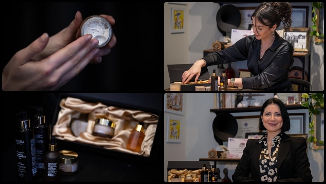 Aynısefa çiçeğinden kozmetik ürünü ürettiler, küresel marka olmayı hedefliyorlar