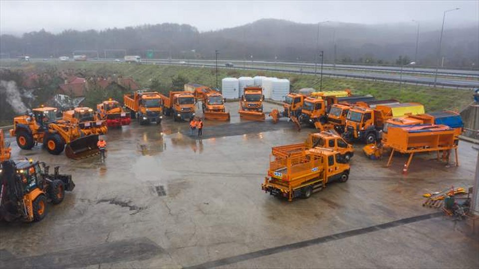 “Kar kaplanları”, Bolu Dağı’nın ağır kış şartlarına hazır