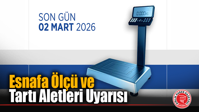 Karabük Belediyesi’nden Esnafa Ölçü ve Tartı Aletleri Uyarısı
