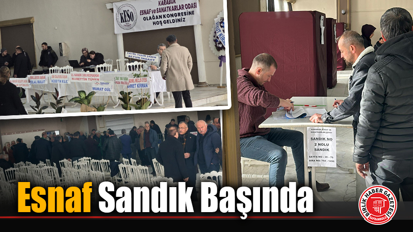 Esnaf Sandık Başında