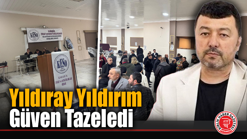 Yıldıray Yıldırım Güven Tazeledi