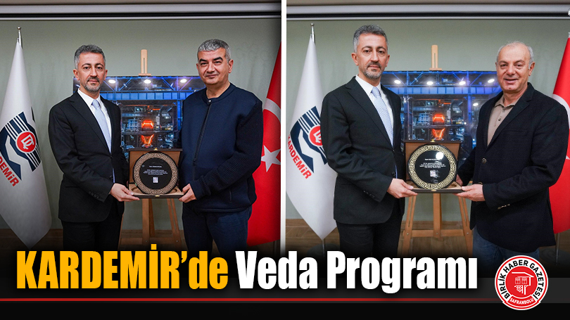 KARDEMİR’de Veda Programı