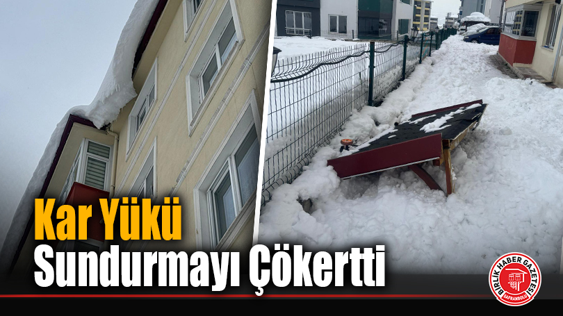 Sundurma Çöktü, Buz Kütleleri Risk Oluşturuyor