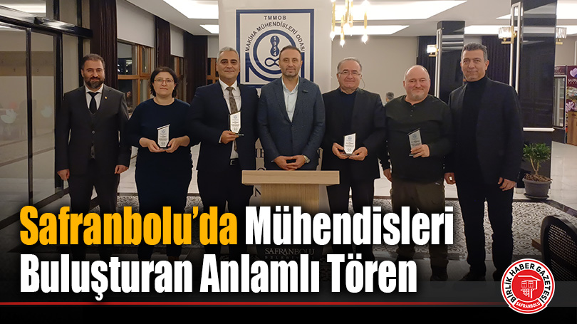 Makina Mühendislerinden Vefa Gecesi: Meslekte 25 ve 40 Yıl Onurlandırıldı
