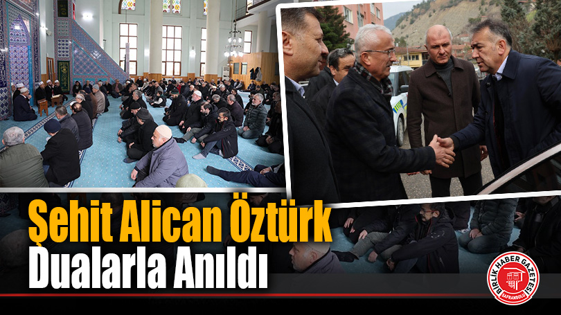 Şehit Polis Memuru Alican Öztürk İçin Mevlid-i Şerif Programı Düzenlendi