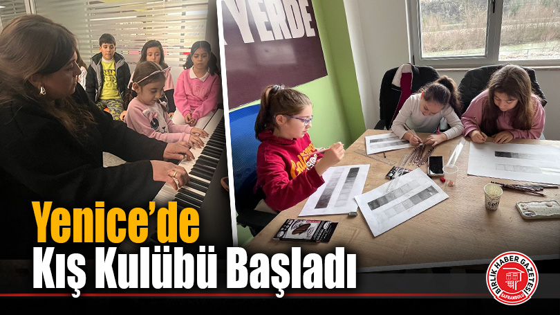 Yenice Gençlik Merkezi’nde Kış Kulübü Faaliyetleri Yoğun İlgi Gördü