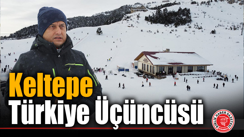 Keltepe Kayak Merkezi Türkiye Üçüncüsü Oldu