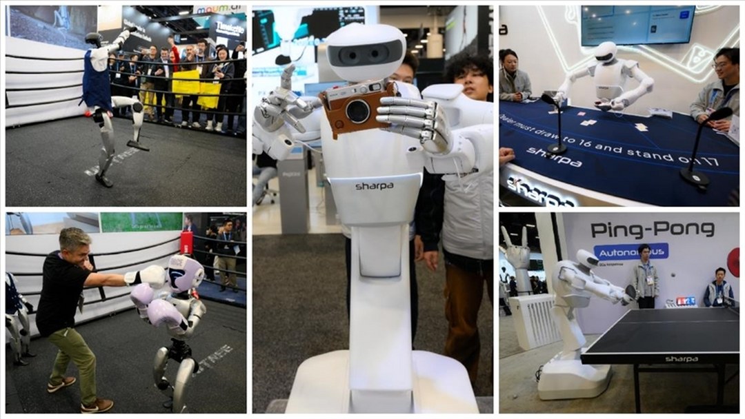 Dünyanın en büyük tüketici elektroniği fuarı “CES 2026″nın yıldızı robotlar oldu