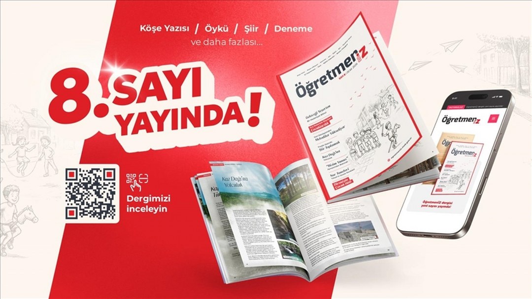 MEB’in “ÖğretmenİZ” dergisinin 8’inci sayısı yayımlandı
