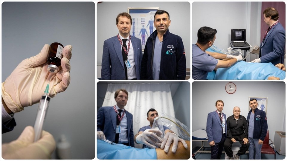 Sakarya’da kronik diz ağrısı tedavisine yönelik yeni enjeksiyon yöntemi geliştirildi