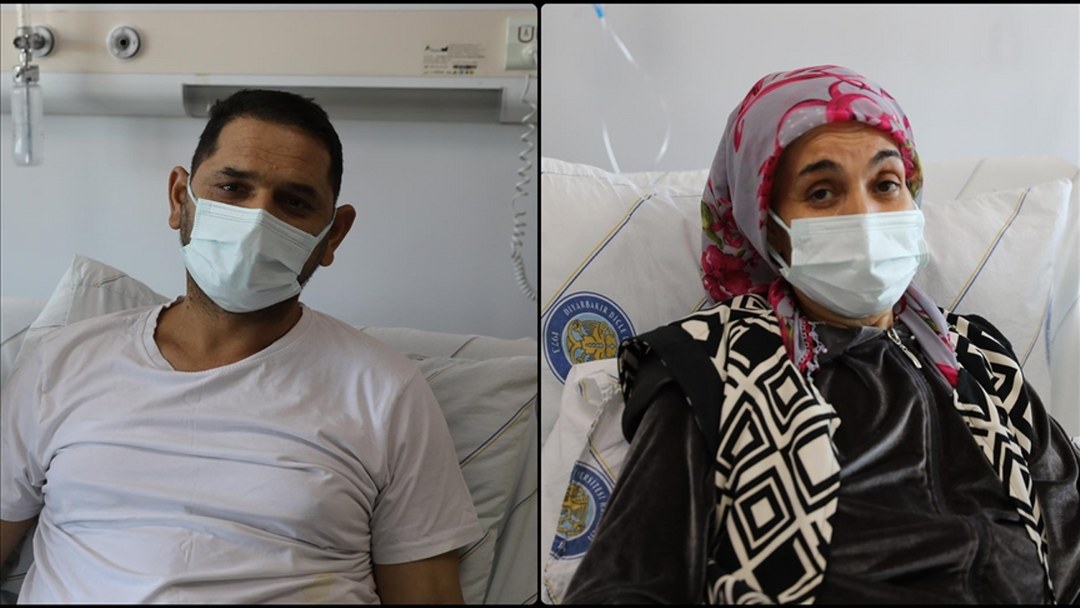 Karaciğer yetmezliği bulunan iki hastayı yakınlarının bağışı hayata bağladı