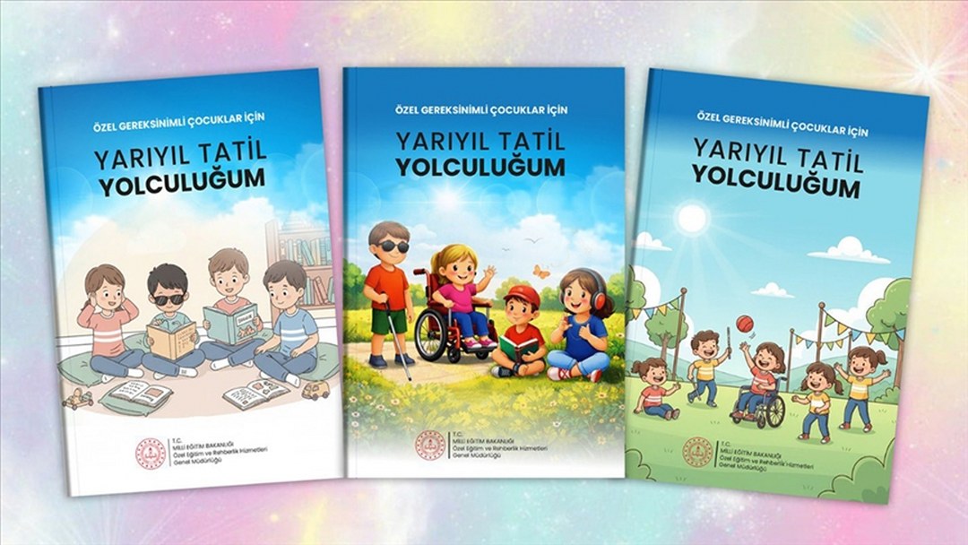 MEB, özel eğitim ihtiyacı olan öğrencilere “Yarıyıl Tatil Yolculuğum” etkinlik kitabı hazırladı