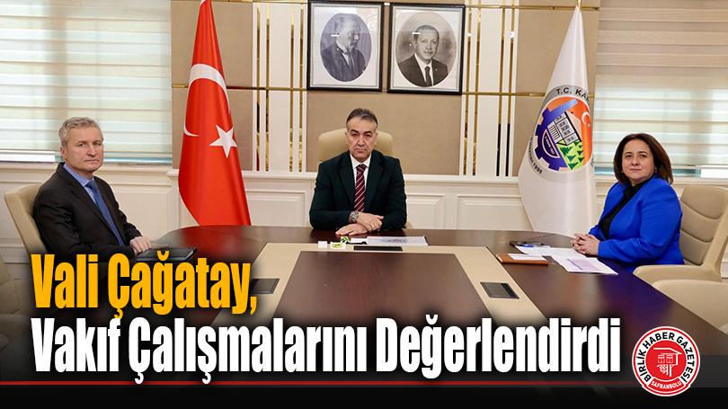 Vali Çağatay, Sosyal Yardımlar Konusunda Brifing Aldı