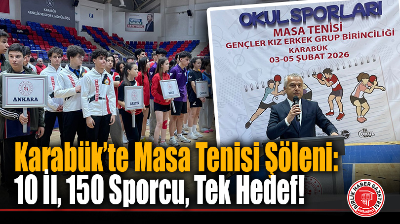 Karabük’te Raketler Gelecek İçin Sallanıyor: 10 İlden 150 Sporcu Sahada!