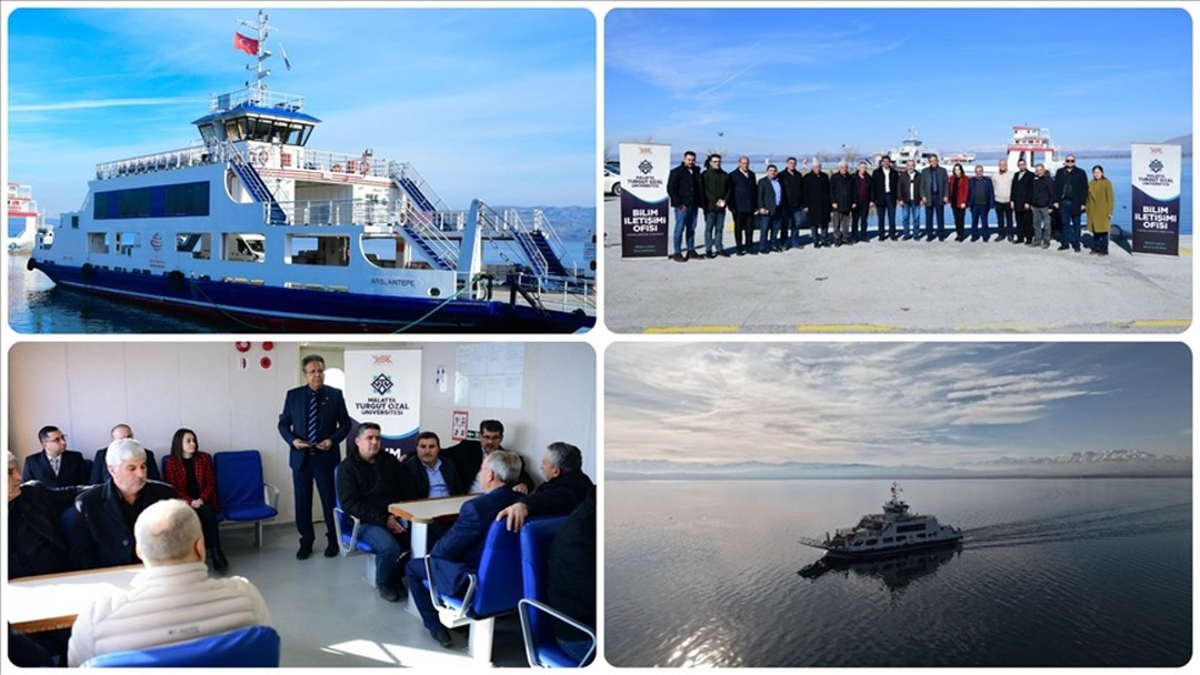Turgut Özal Üniversitesince Atabey Feribotu’nda “Bilim Kafe” söyleşisi düzenlendi