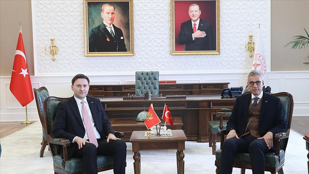 Sağlık Bakanı Memişoğlu, Karadağlı mevkidaşı Vojislav Simun ile görüştü