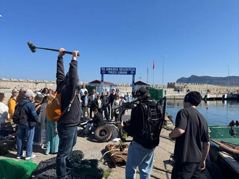 Amasra Rus filmine doğal çekim platosu oldu