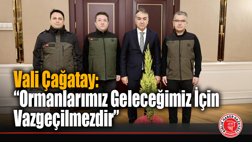 Karabük Valisi Oktay Çağatay Ormancılık Haftası İçin Orman İşletme Müdürünü Ziyaret Etti