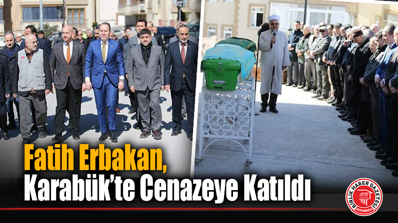 Yeniden Refah Partisi Genel Başkanı Fatih Erbakan, Cenazeye Katıldı