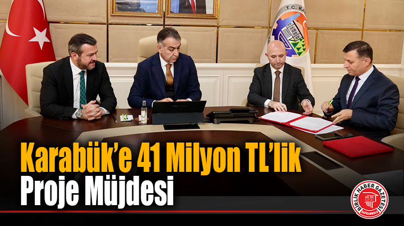 Karabük’te Dev Yatırım: 41 Milyon TL’lik SOGEP Projeleri İçin İmzalar Atıldı